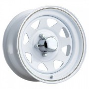 Jante acier 8 branches blanches 7X16 Isuzu D-Max-Toyota Vigo