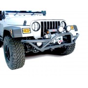 Pare choc avant tubulaire noir Jeep Wrangler YJ et TJ