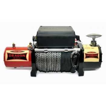 Treuil Dragon DWM 12000 HD S 5T4 12V avec corde synthétique