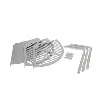 sur pieds en aluminium