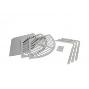 sur pieds en aluminium