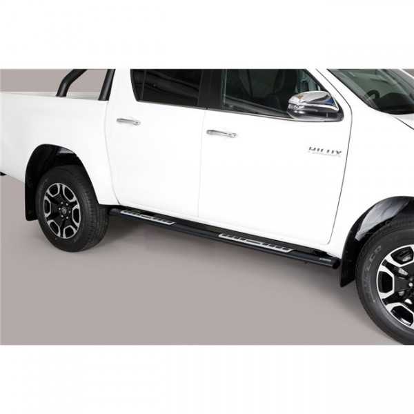 Marche pieds design Toyota Hilux double cabine 2016-