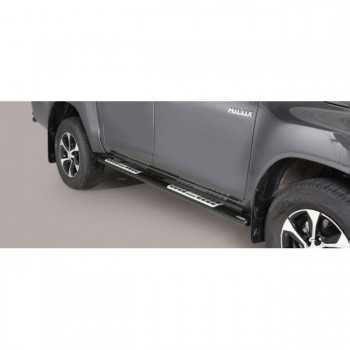 Marche pieds design Toyota Hilux double cabine 2016-
