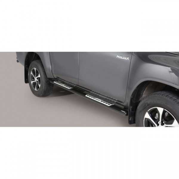 Marche pieds design Toyota Hilux double cabine 2016-
