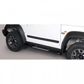 Marche pieds inox ovale Suzuki Jimny 2018-