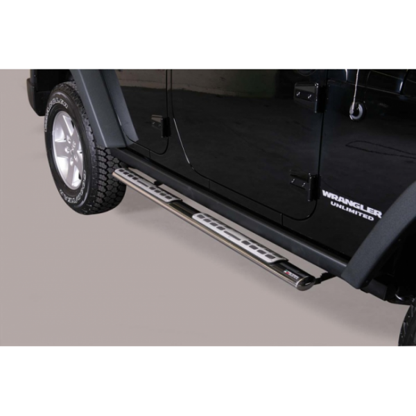 Marche pieds design Jeep Wrangler JK 2011- 4 portes