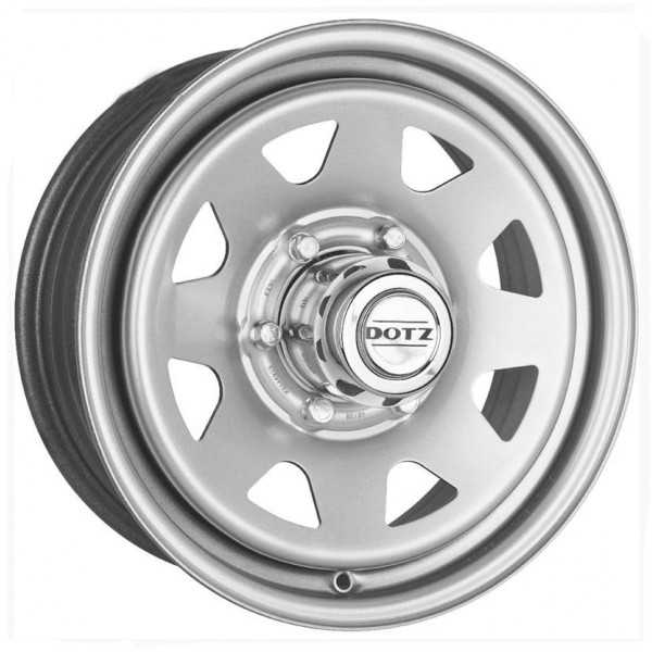 Jante acier DOTZ DAKAR grise 6X15 Lada-Suzuki Samourai-Vitara