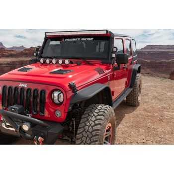 Jeux d'aile tubulaire Jeep Wrangler JK 2007-2018