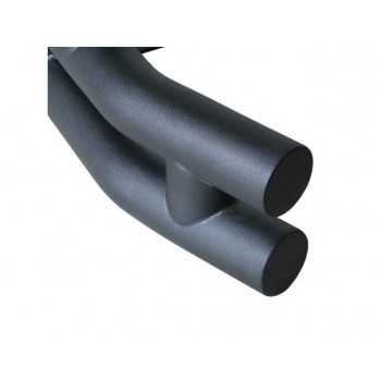 Pare choc avant noir matt Jeep CJ-Wrangler 1955-2006