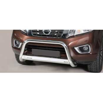 Medium bar inox 63 mm Nissan Navara NP300 2016- HOMOLOGUE CE