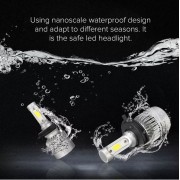 Kit d'ampoule LED H4 72W 8000LM 6500K