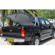 Couvre benne Toyota Hilux double cabine 2005-2015 avec arceau