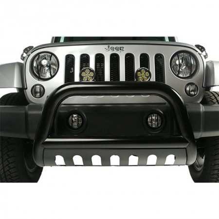 Big bar 76 mm noir Jeep Wrangler JK 2010-2018