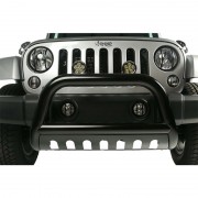 Big bar 76 mm noir Jeep Wrangler JK 2010-2018