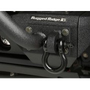 Manille Rugged Ridge noir pour pare choc jeep Wrangler