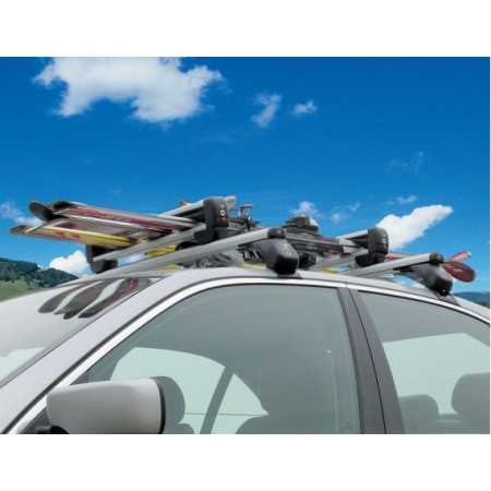 Porte Skis sur barre de toit pour 4 ou 5 paires