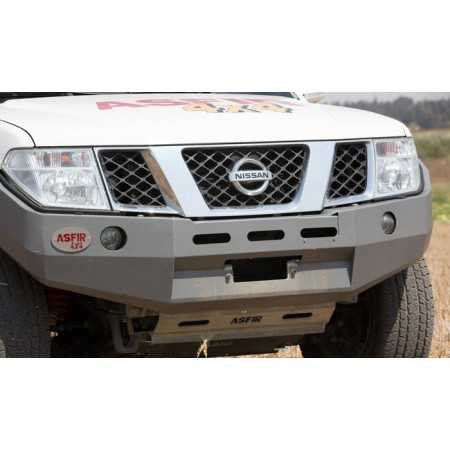 Pare choc ASFIR avec support de treuil Nissan Navara D40 2006-2009 ...
