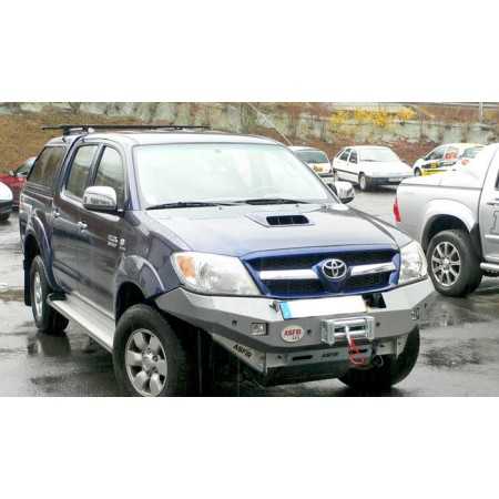 Pare choc ASFIR avec support de treuil Toyota Hilux Vigo 2006-2011 avec elargisseurs