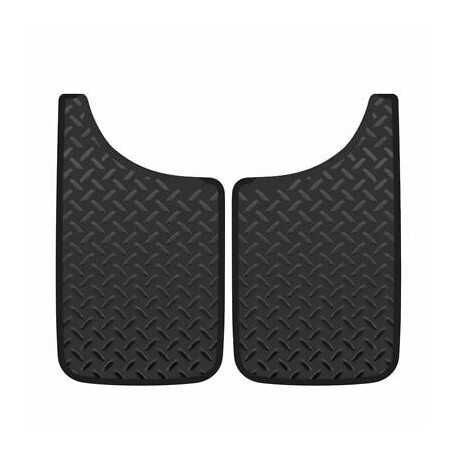 Bavette caoutchouc diamond plate 28X48CM HYUNDAI