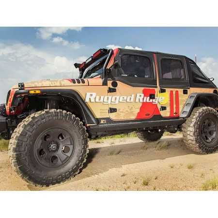 Protection de bas de caisse Jeep Wrangler JK 2007-2018 2 portes