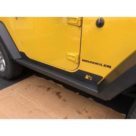 Protection de bas de caisse Jeep Wrangler JK 2007-2018 2 portes