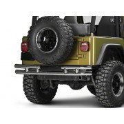 Pare-choc arrière inox Jeep Wrangler YJ-TJ 1987-2006