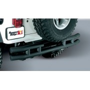 Pare choc arrière noir mat Jeep Wrangler YJ ET TJ 1987-2006 a/attelage