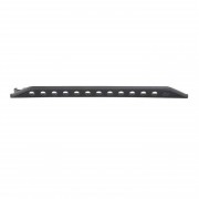 Kit de tubes de protection latéraux SRC noir avec marchepied 4 portes Wrangler JK 2007-2018