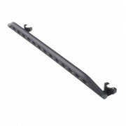 Kit de tubes de protection latéraux SRC noir avec marchepied 4 portes Wrangler JK 2007-2018
