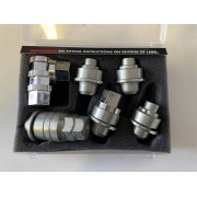 Antivol de roue Mitsubishi Pajero-Toyota KDJ 120/125 12X150 (jeu de 5) assise plate
