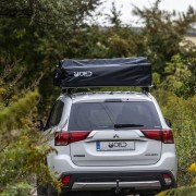 Tente de toit OFD Grizzly fermée et rangée