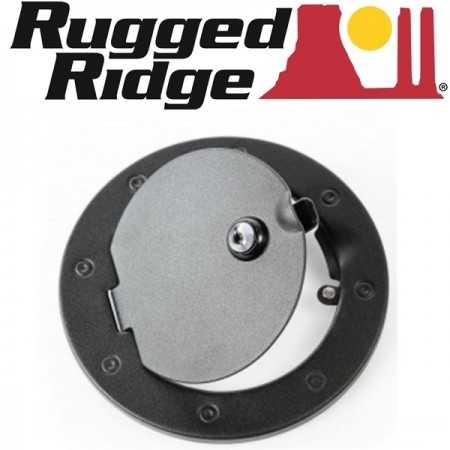Bouchon de réservoir noir antivol Jeep Wrangler JK 2007-2018