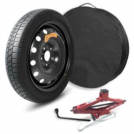 Kit roue de secours 4x17 5/110 ET0 Jeep Renegade 2014-