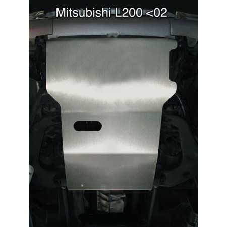 Blindage moteur aluminium Mitsubishi L200 2001-2006