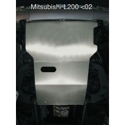 Blindage moteur aluminium Mitsubishi L200 2001-2006