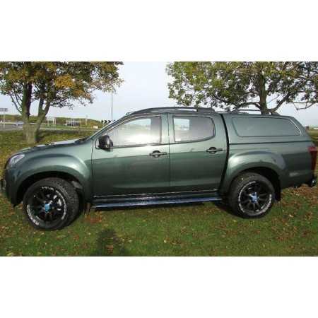 Hard top AEROKLAS s/vitre Isuzu D-Max double cabine