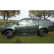 Hard top AEROKLAS s/vitre Isuzu D-Max double cabine