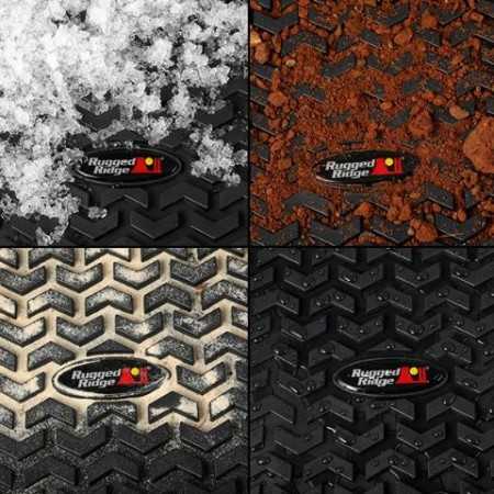 Tapis de pied central Jeep Wrangler