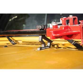 Support cric sur capot Jeep Wrangler JK 07-18
