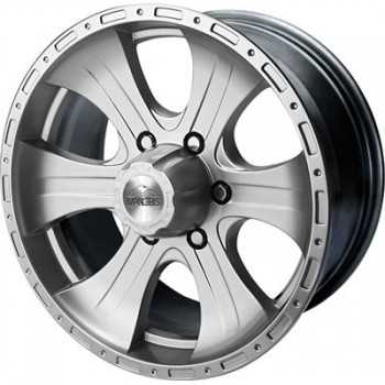 Jante Kombat grise 8X15 Jeep Wrangler YJ et TJ- Jeep Cherokee