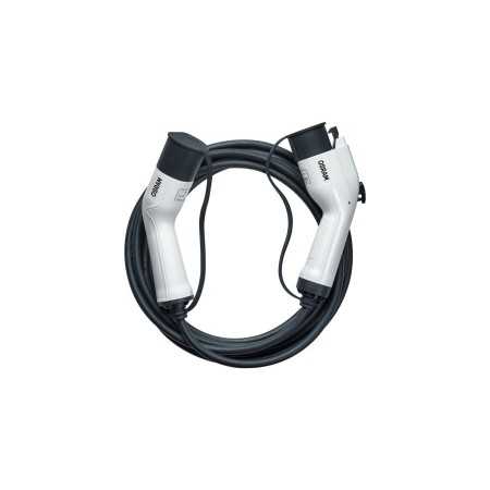 Cable EV 5 broches T2/T1 16AMP 3,6 KWH Phase-1 OSRAM