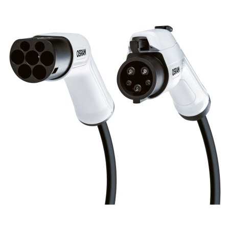 Cable EV 5 broches T2/T1 16AMP 3,6 KWH Phase-1 OSRAM