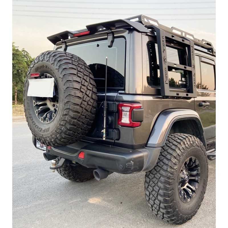 Becquet arrière ABS noire Jeep Wrangler  JK  JL 2007 –