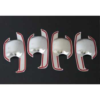 Inserts de poignées de porte chromées Toyota Hilux  2006-2014