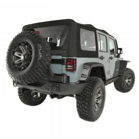 Capotage de remplacement RUGGED RIDGE noir Jeep Wrangler JK 2010-2018
