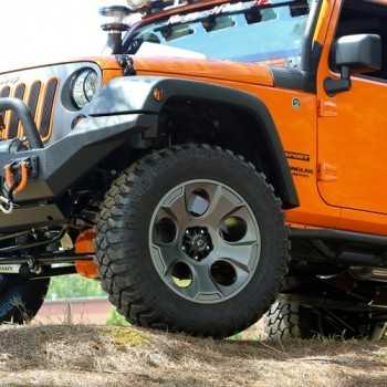 Jante RUGGED RIDGE 9X17 DRAKON noire Jeep Wrangler JK 2007-