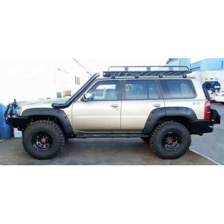 Elargisseurs d'ailes Nissan Patrol Y61 - 70 mm large 1997-2014