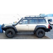 Elargisseurs d'ailes Nissan Patrol Y61 - 70 mm large 1997-2014
