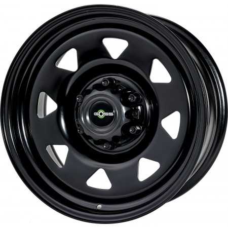 Jante acier noire 7X16 Land Rover 5x120 ET20