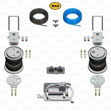 Compensateur de charge a/compresseur MAD Mitsubishi L200 01/2004-12/2015 (KA/KB)